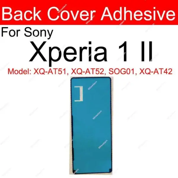 LCD Rear Battery Cover Adhesive for Sony Xperia 1 X1 II III and Xperia 5 X5 II III - Image 9
