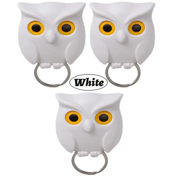 Winking Owl Magnetic Key Hook Decor - Image 13