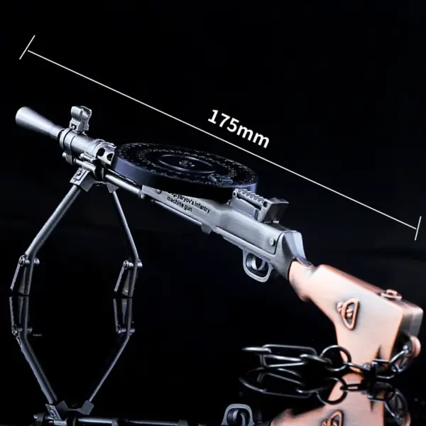 PUBG DP-28 Light Machine Gun Keychain - Image 3