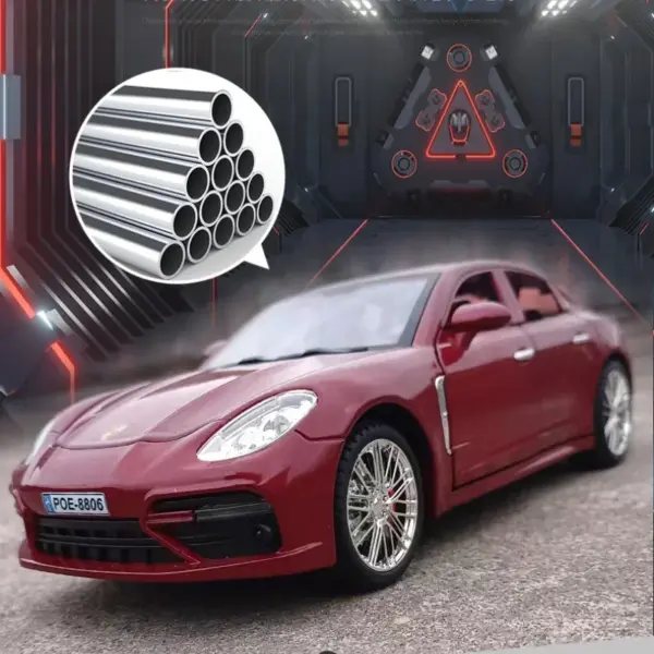1:18 Metal Porsche Panamera Model Car - Image 5