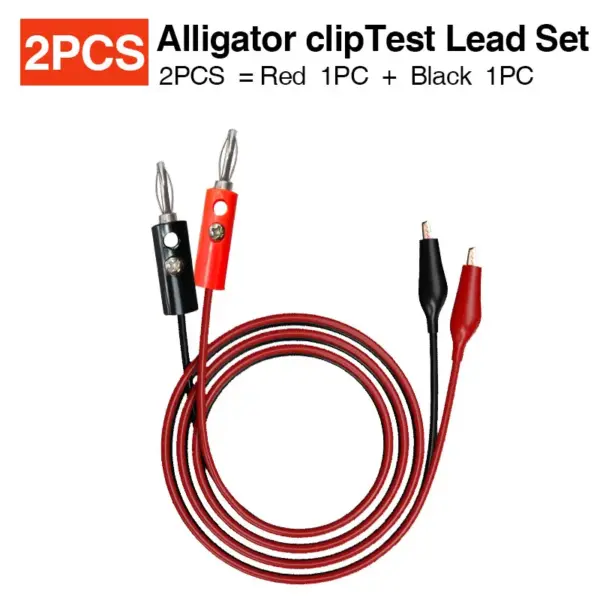Red and Black Double Headed Crocodile Cable - Image 7