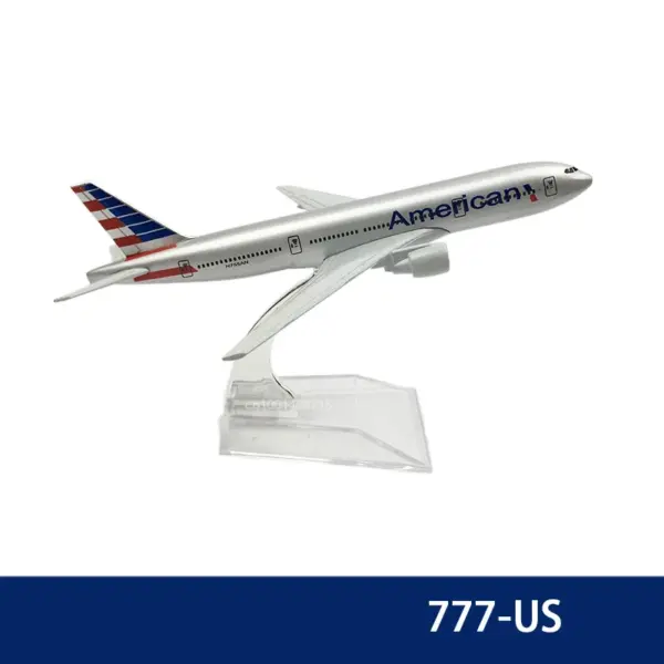 Diecast Boeing 747 777 Airplane Model 15cm - Image 41