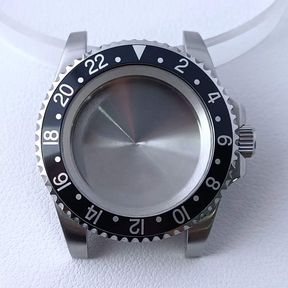 40.5mm Stainless Steel GMT Watch Case NH35/NH36 24 40.5mm Stainless Steel GMT Watch Case NH35/NH36 - Image 24