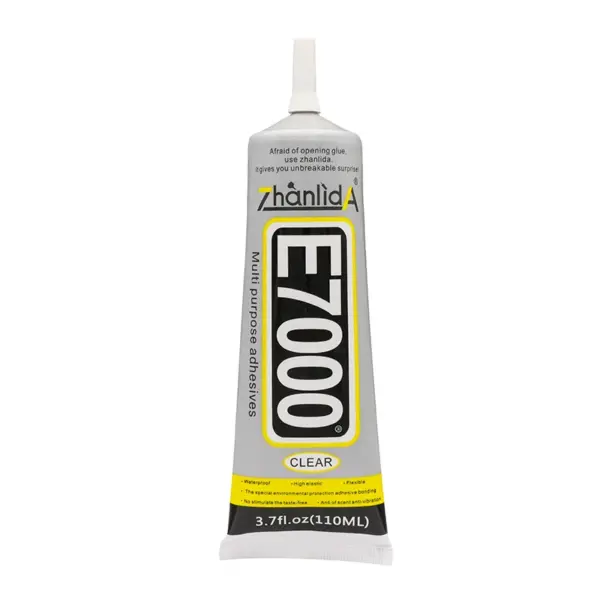 E7000 Clear Adhesive for Fabric and More - Image 8