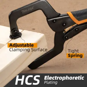 TOLESA 6 Inch Heavy Duty Metal Face Clamp 10 Sfdc388b234be4c98975d1f64b0c41fa3k