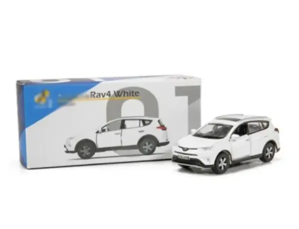 1/64 Scale RAV4 Alloy Car Model with Flaws - Image 6