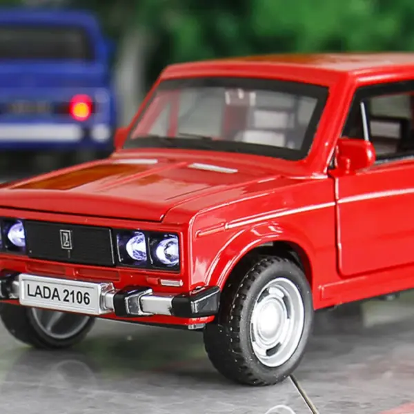 Diecast 1:32 LADA 2106 Classic Car Model - Image 2