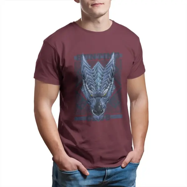 Monster Hunter World Werewolf T-Shirt for Men - Image 7