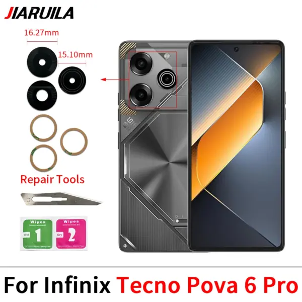 Rear Camera Glass Lens Cover for Infinix Spark 10 Series - Image 7