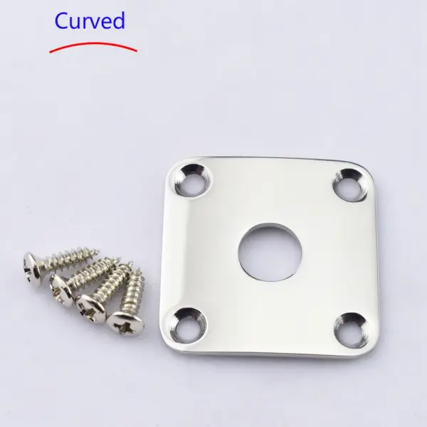 Stainless Steel Jack Plate for Electric Guitars - Image 13