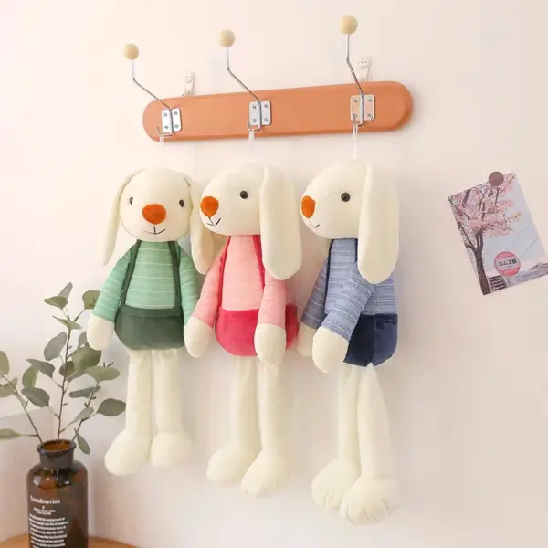 Cute 110cm Candy Rabbit Plush Pillow Toy - Image 5