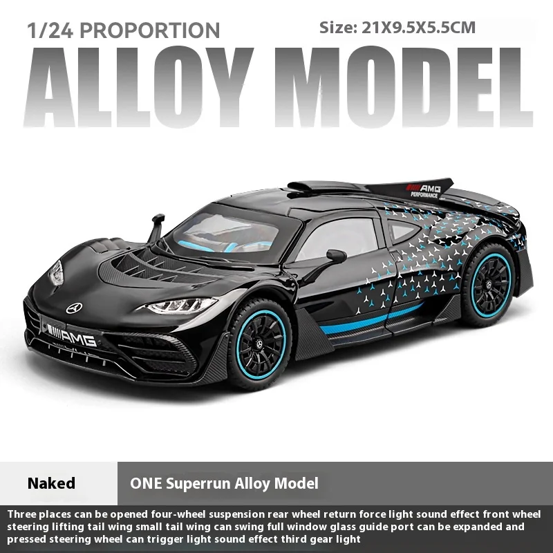1:24 Mercedes Benz AMG ONE Diecast Car Model 7 1:24 Mercedes Benz AMG ONE Diecast Car Model - Image 7