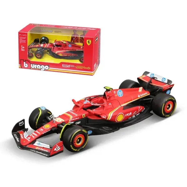 Bburago 1:43 Scale Ferrari SF24 F1 Model - Image 11