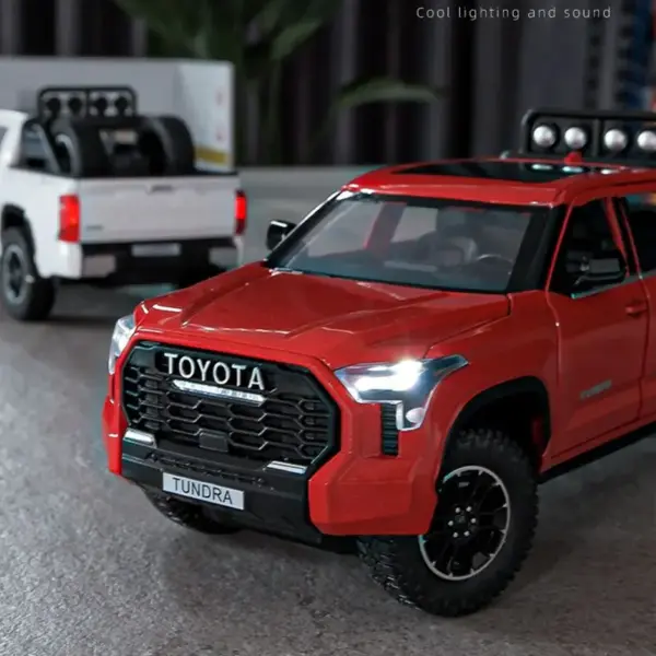 1/24 Toyota Tundra TRD Diecast Model Truck - Image 6