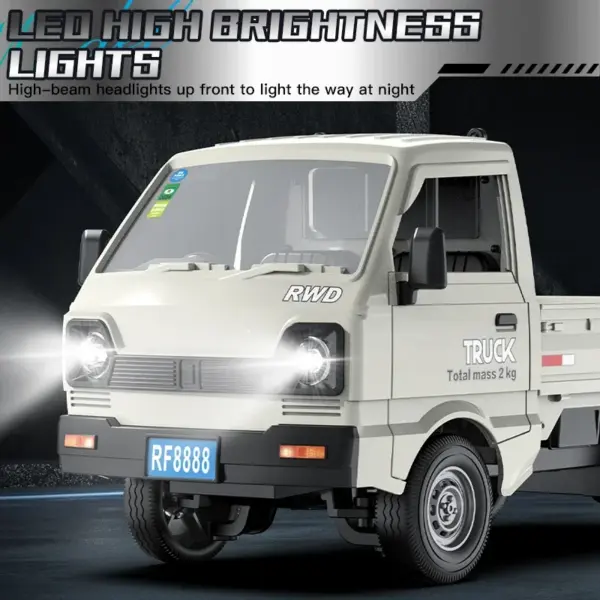 KF21 1/16 RC Cargo Truck with Lights - Image 6