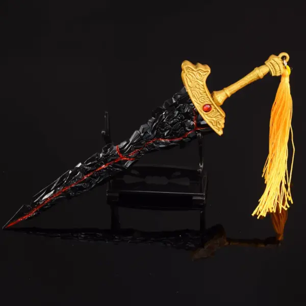 Eledns Black Blade Metal Replica Display Piece - Image 5