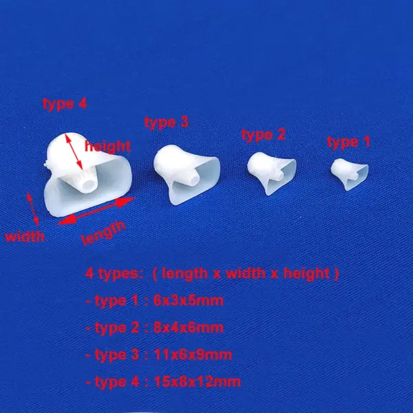 10PCS Resin Horn Loudspeakers for RC Boats - Image 2