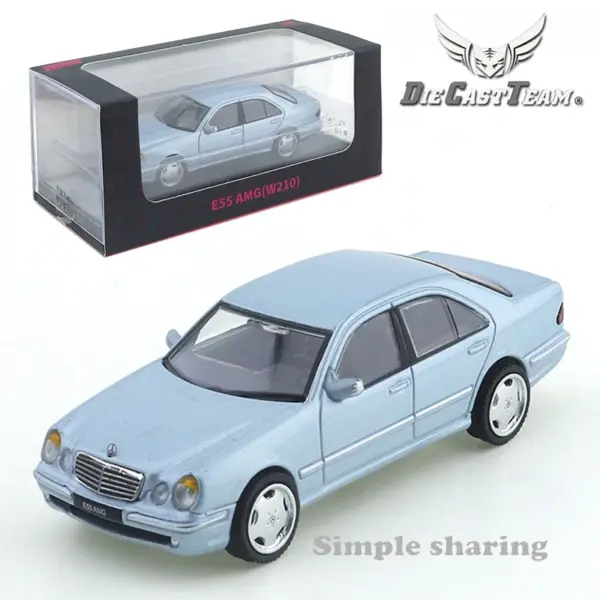 1/64 Diecast Mercedes-Benz E55 AMG Model Car - Image 10