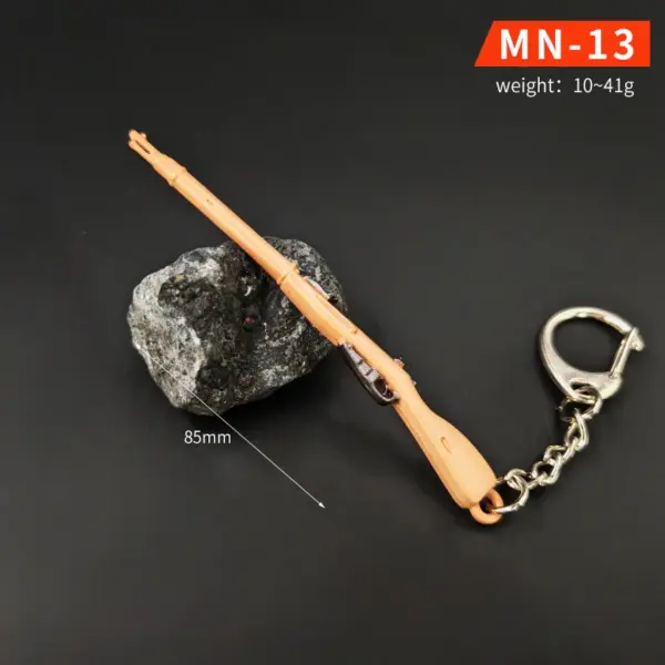 Chicken Dinner Game Keychain Set with P90 and AWM - Image 24