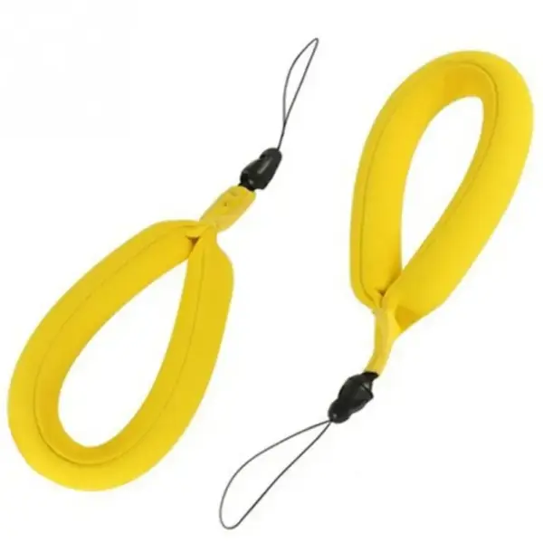Yellow Floating Foam Wrist Strap for GoPro - Image 4