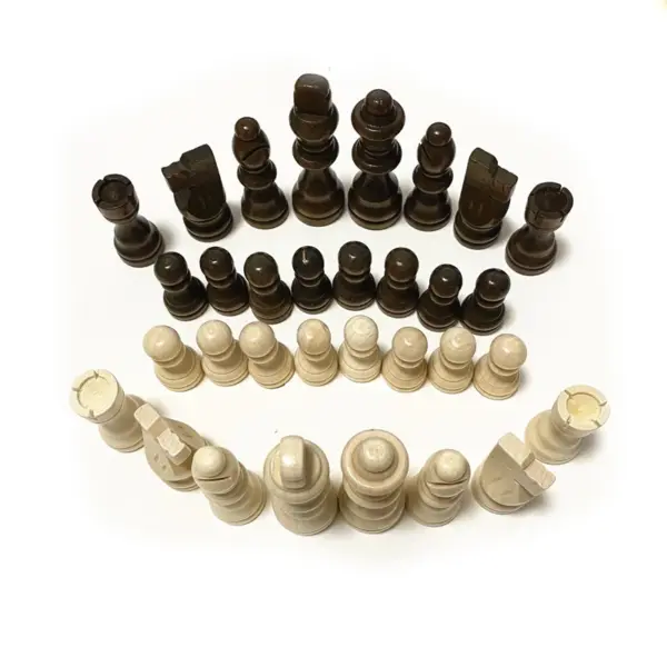 32 Piece Solid Wood Chess Set - Image 6