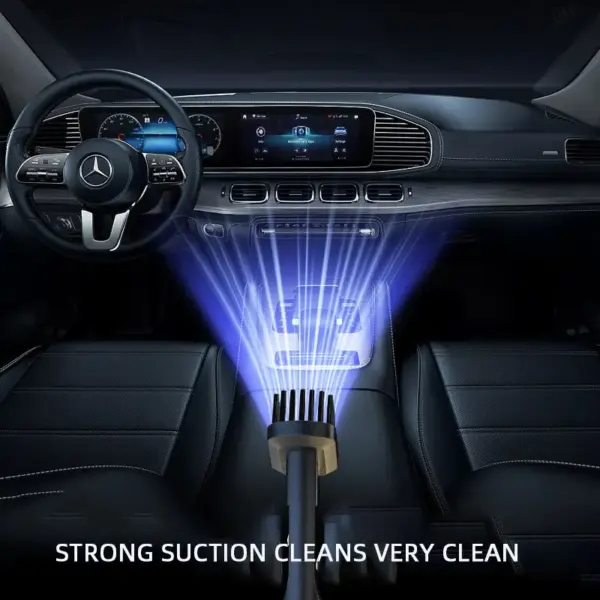 Rechargeable Car and Household Vacuum Cleaner - Image 4