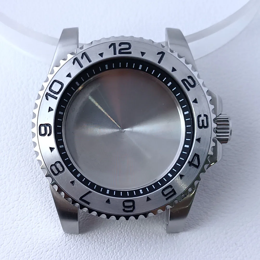 40.5mm Stainless Steel GMT Watch Case NH35/NH36 51 40.5mm Stainless Steel GMT Watch Case NH35/NH36 - Image 51