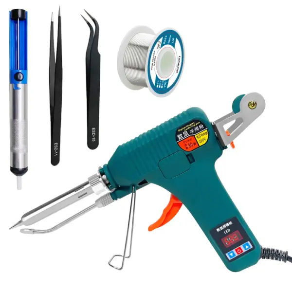 80W Automatic Soldering Iron Gun with Tin - Image 12