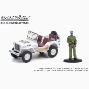 1:64 Scale 1942 Willis MB Jeep Model