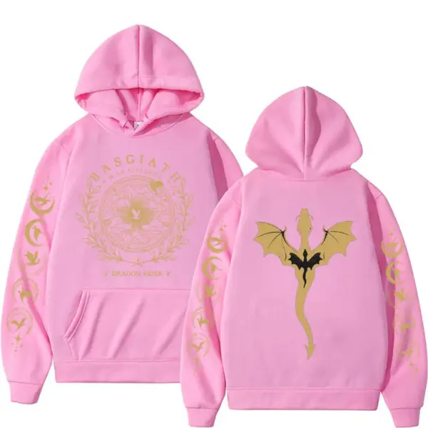 Fourth Wing Dragon Rider Hoodie Men Women - Image 7