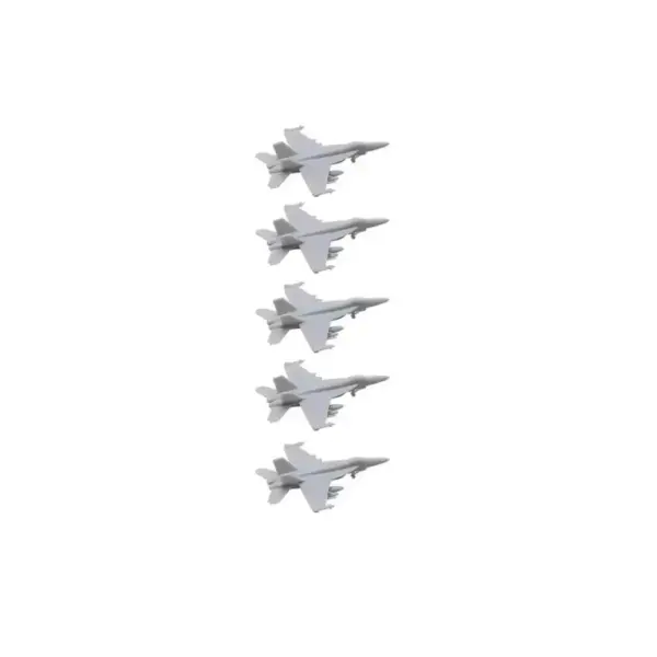 5PCS F-18E Super Hornet Resin Models Set - Image 8
