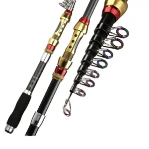 99% Carbon Telescopic Fishing Rod 1.8-3.6M