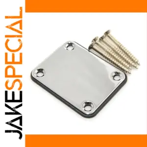 Stainless Steel Neck Plate for Electric Guitars