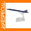 16cm Concorde Diecast Metal Airplane Model
