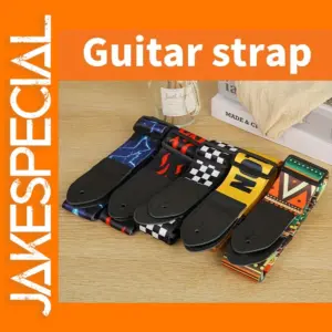 Leather Guitar Strap for Classical Electric Bass