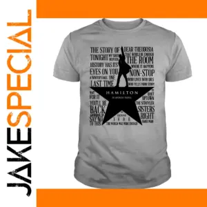 Hamilton An American Musical Cotton T-Shirt S-3XL