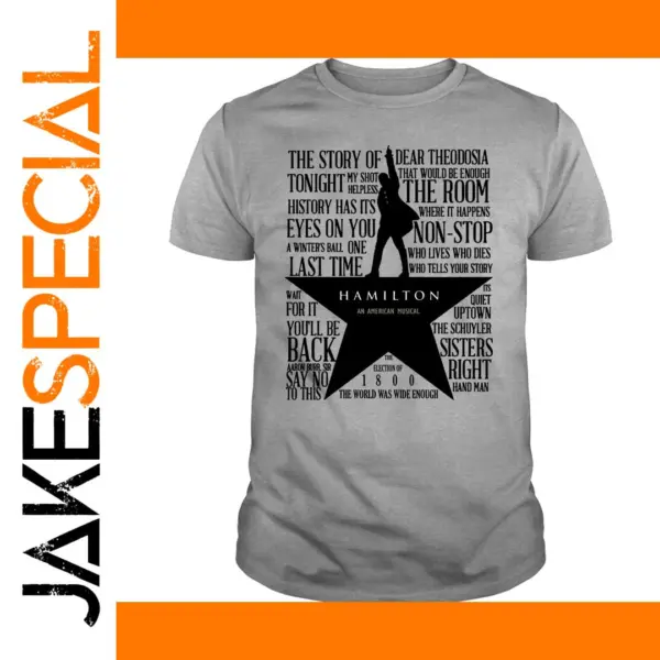 Hamilton An American Musical Cotton T-Shirt S-3XL