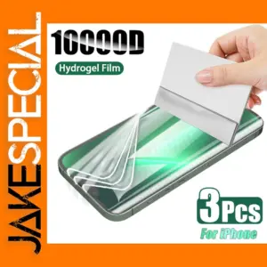 3PCS Hydrogel Screen Protector for iPhone Models