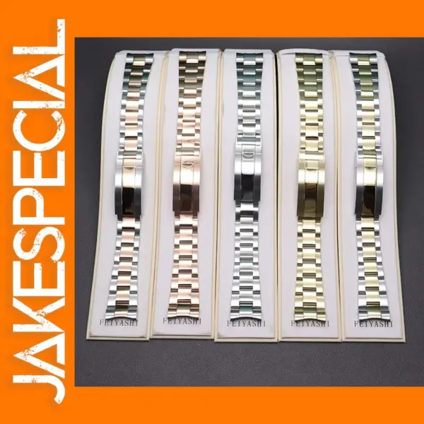 20MM Stainless Steel Watch Strap with Buckle