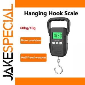 Digital Hanging Scale 60kg/10g LCD Display