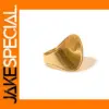 Stainless Steel Geometric Rings for Women