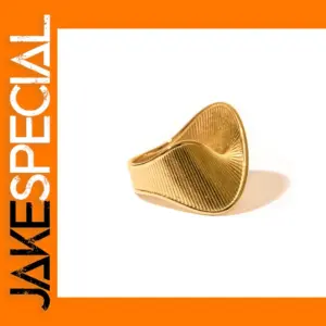 Stainless Steel Geometric Rings for Women