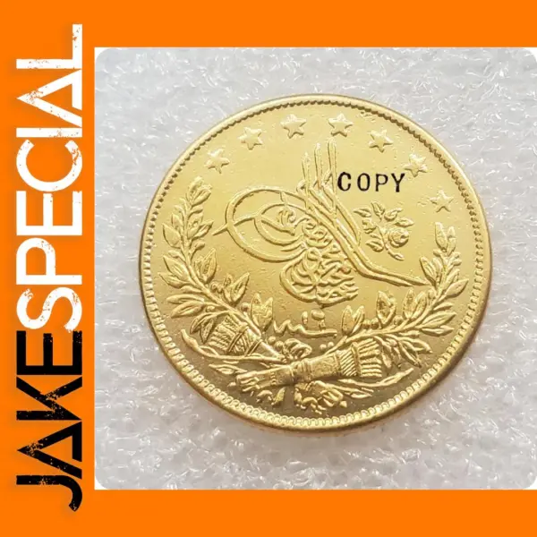 Antique Style Gold Replica Coin Collectible