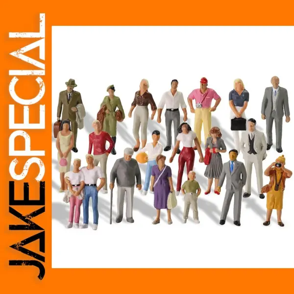 20 Assorted Painted Figures for O Scale Models