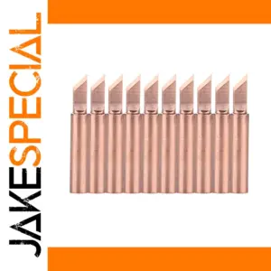 10PCS Pure Copper Soldering Iron Tips for Hakko 936