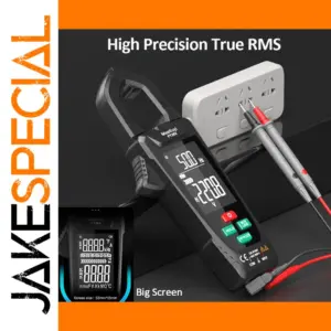 True RMS 9999 Counts Digital Clamp Meter