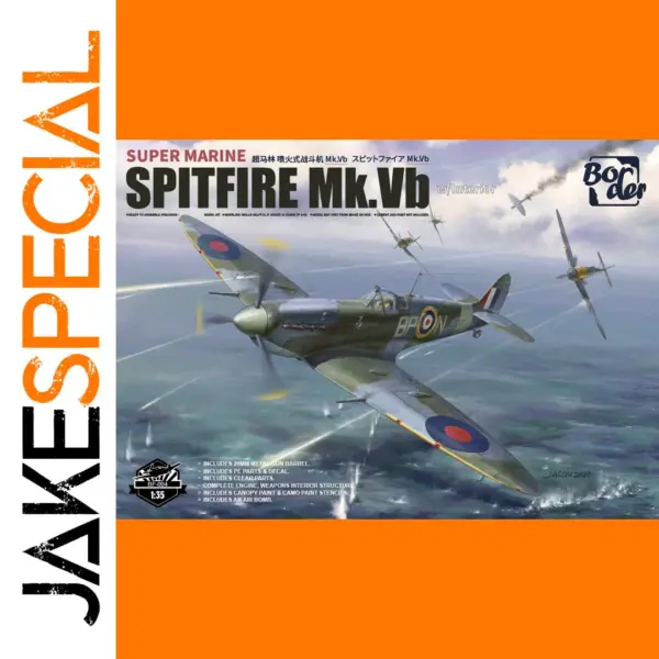 1/35 Scale Spitfire MK.Vb Model Kit with Interior
