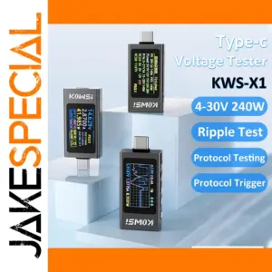 Type-C Digital Ammeter Volt-Current Monitor Hypotenuse