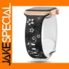 Engraved Silicone Strap for Apple Watch 38-49mm