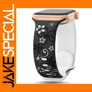 Engraved Silicone Strap for Apple Watch 38-49mm